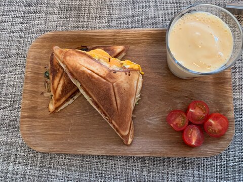 アンティコカフェ風 ほうれん草サンドイッチ